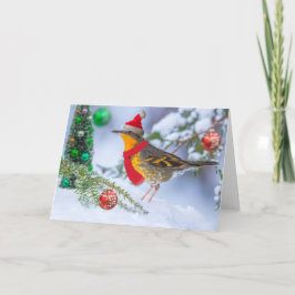 Tarjeta Festiva Navidades variados de Thrush