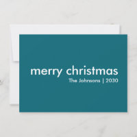 Navidades verde azulados | Limpieza mínima simple