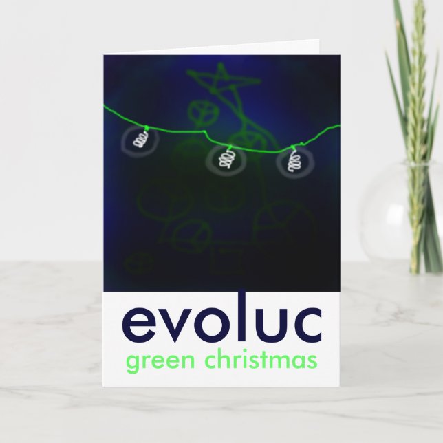 Tarjeta Festiva navidades verdes.jpg 2, navidades evolutivos, verd (Anverso)