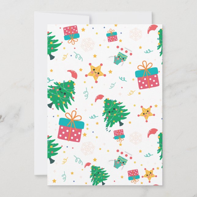 Tarjeta Festiva Navidades virtuales (Anverso)