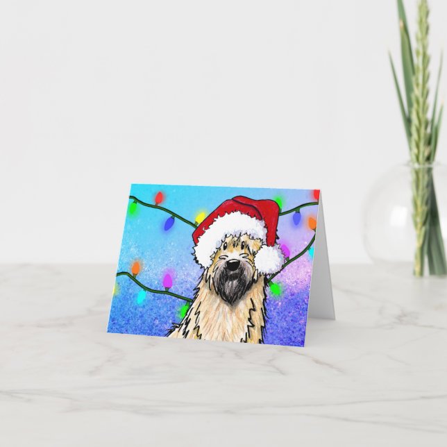 Tarjeta Festiva Navidades Wheatie (Anverso)