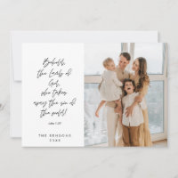 Navideño Religioso, Feliz Navidad, Foto de Familia