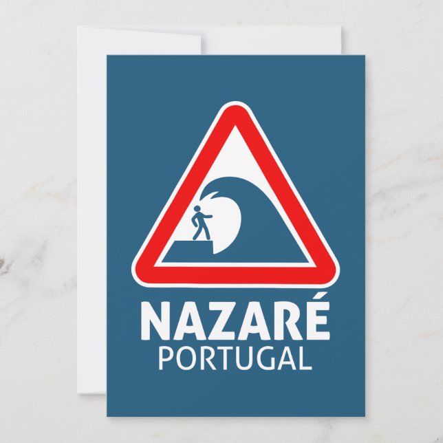 Tarjeta Festiva Nazare (Anverso)