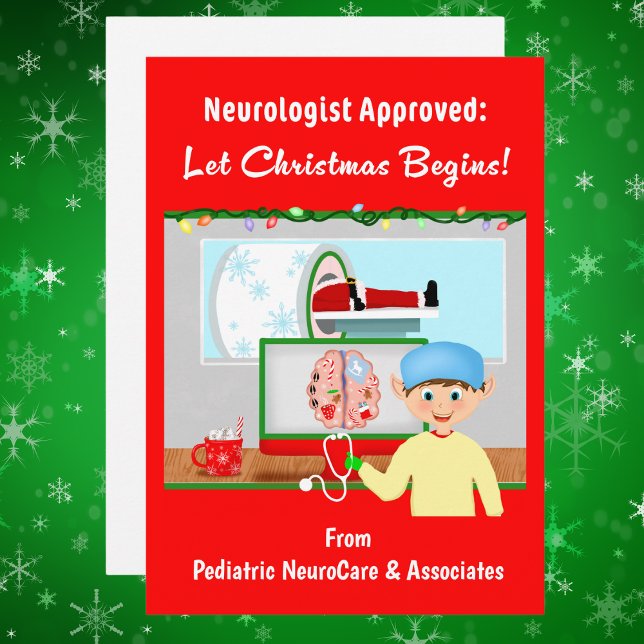 Tarjeta Festiva Neuroólogo aprobado: Navidades empiezan a recibir  (Subido por el creador)