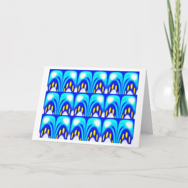 Tarjeta Festiva Nevada (Anverso)