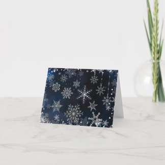 Tarjeta Festiva Nevando