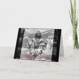 Tarjeta Festiva New Orleans [tarjeta de Navidad]