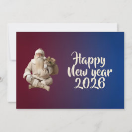 Tarjeta Festiva New year greeting strong