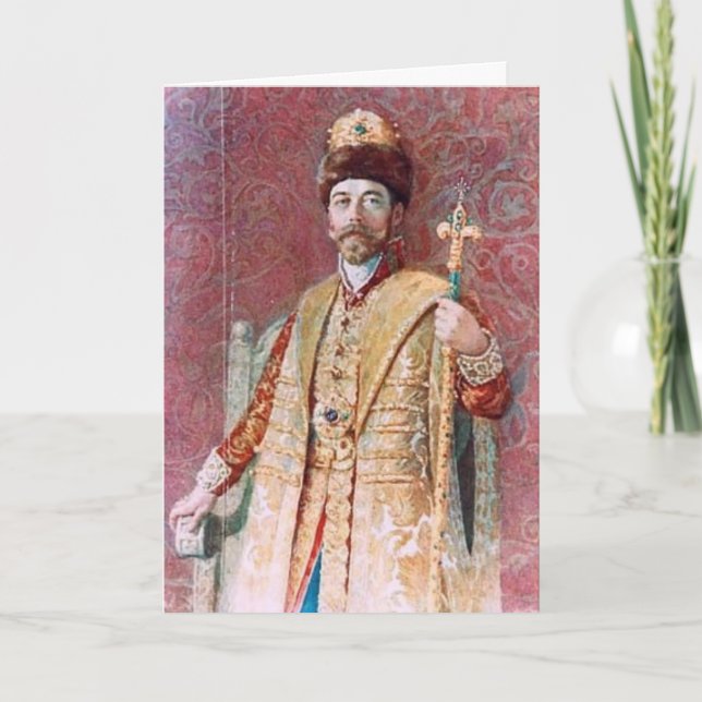 Tarjeta Festiva nicholas (Anverso)