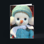 Tarjeta Festiva Nieve<br><div class="desc">Envíe un poco de AMOR.</div>