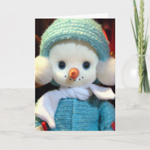 Tarjeta Festiva Nieve