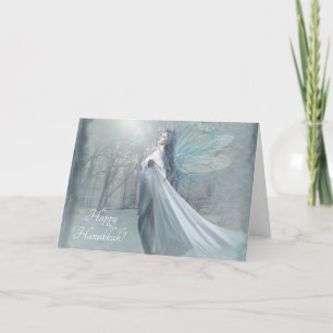 Tarjeta Festiva nieve de invierno