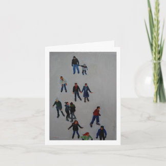 Tarjeta Festiva Nieve temprana