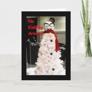 TARJETA FESTIVA NINGÚN SECUESTRO ALREDEDOR ESTÁN DESEADOS MEJORES