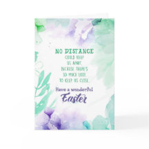 Ninguna distancia podía guardarnos Pascua separada