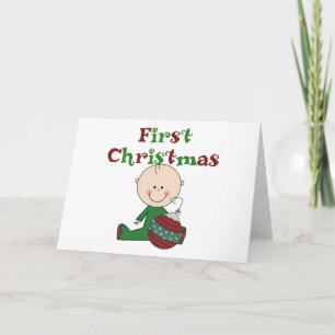 Tarjeta Festiva Niño 1 Navidades camisetas y regalos