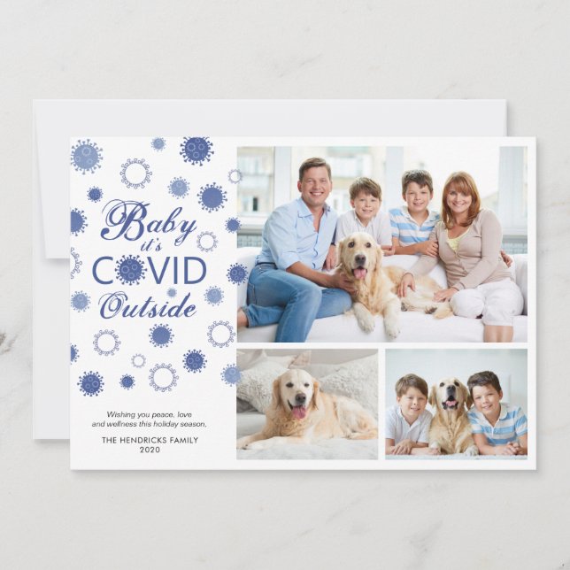 Tarjeta Festiva NIÑO gracioso, ESTÁ COBRADO FUERA DE 3 Fotos (Anverso)