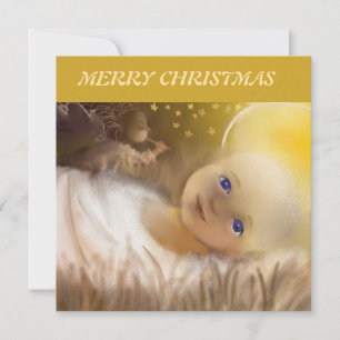 Tarjeta Festiva Niño Jesús