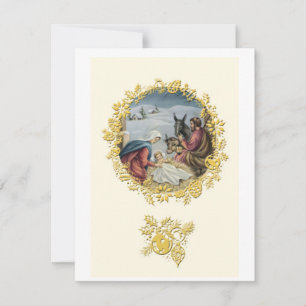 Tarjeta Festiva Niño Jesús