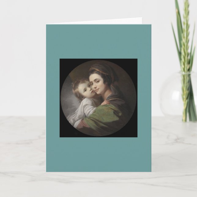 Tarjeta Festiva Niño Jesús (Anverso)