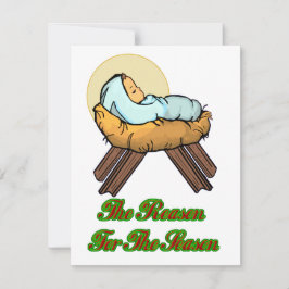 Tarjeta Festiva Niño Jesús: