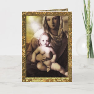 Tarjeta Festiva Niño Jesús El Salvador