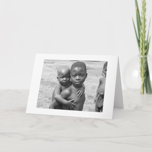 Tarjeta Festiva Niños de Kue (Anverso)