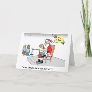 Tarjeta Festiva Niños de la Unión