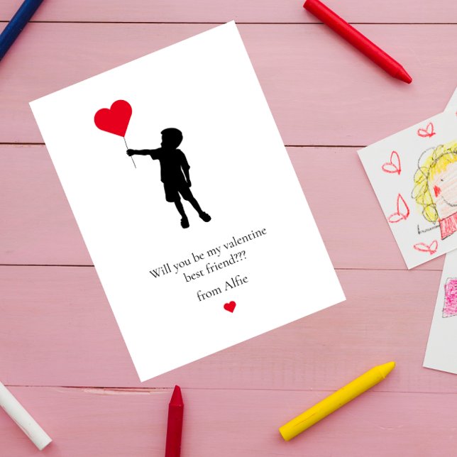Tarjeta Festiva Niños escolares lindos y modernos (Subido por el creador)