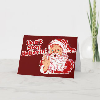 Tarjeta Festiva No dejen de creer