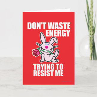 Tarjeta Festiva No desperdiciar energía