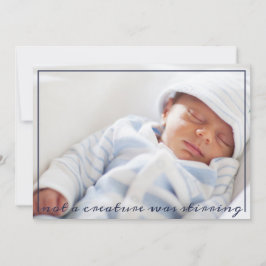 Tarjeta Festiva No es una criatura lo que ha provocado a los Navid