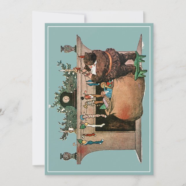 Tarjeta Festiva No habló una palabra (Anverso)