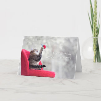 Tarjeta Festiva No hay amnistía para Navidades por robos