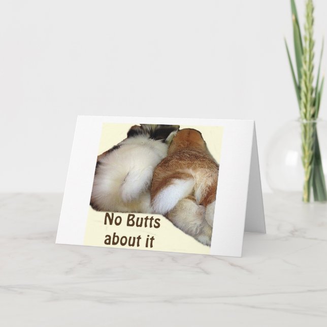 TARJETA FESTIVA NO HAY MANCHAS AL RESPECTO, TE DESEAS UN FELIZ MÁS (Anverso)