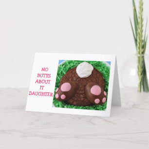 TARJETA FESTIVA NO HAY MANCHAS SOBRE EL DESEO "HIJA"-ORIENTAL ES E