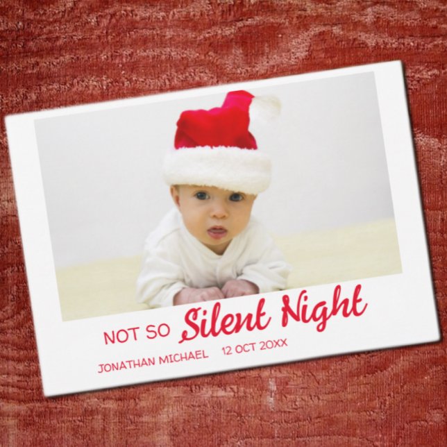 Tarjeta Festiva No hay Navidades infantiles silenciosos (Subido por el creador)