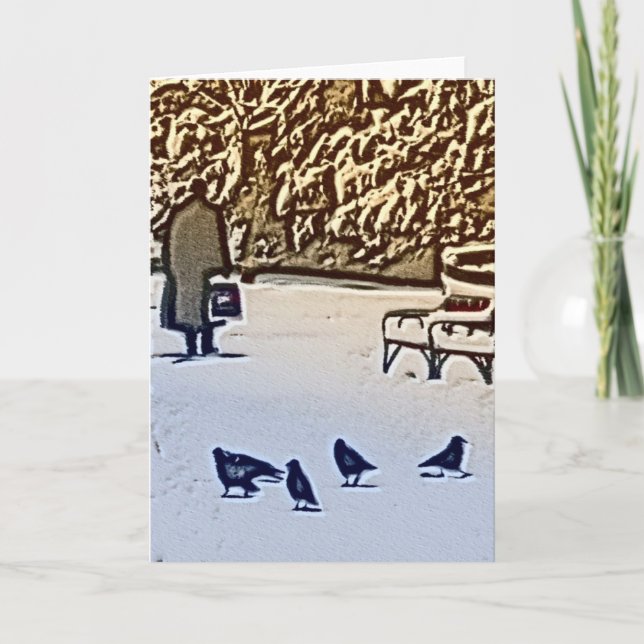 Tarjeta Festiva no los deje solos (Anverso)