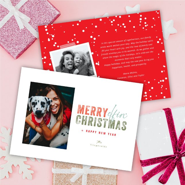 Tarjeta Festiva No Más Días Cansados Fotografía De Navidades Senci (Subido por el creador)