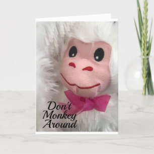 TARJETA FESTIVA NO MONTECES POR ALREDEDOR DE DECIR QUE SERÁS MI VA