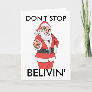 TARJETA FESTIVA NO PARE, BELIVIN