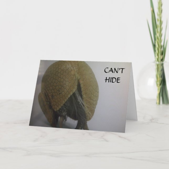 TARJETA FESTIVA NO PUEDO OCULTARTE DE AGRADECER. (Anverso)