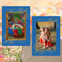 Noche cristiana pasada Jesús Foto de la familia Pa