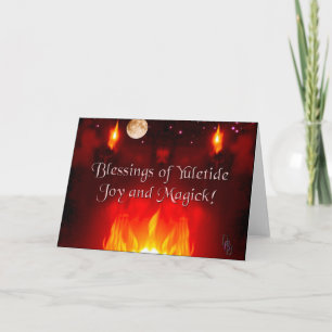 Tarjeta Festiva Noche del solsticio
