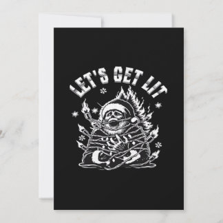 Tarjeta Festiva Noche divertida para que nos pongamos lisos clásic