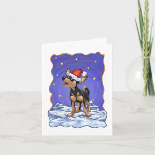 Tarjeta Festiva Noche estrellada Chihuahua