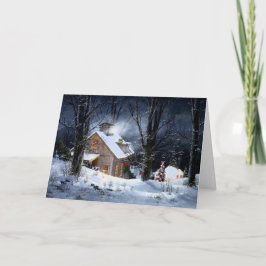 Tarjeta Festiva Noche silenciosa