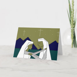 Tarjeta Festiva Noche silenciosa