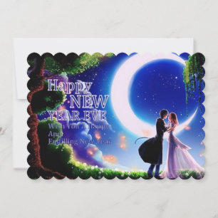 Tarjeta Festiva Nochevieja feliz