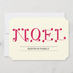 TARJETA FESTIVA NOEL